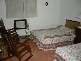 Habitacion con dos camas en el Apartamento Osvaldo y Teresita 2 en la Habana