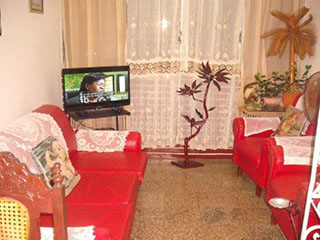 Salón-Comedor del apartamento Ana Rosa en la Habana