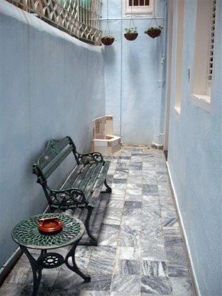 Terraza interior del Apartamento Napoles 1