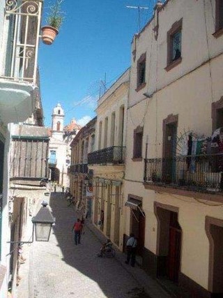 Vistas desde el balcon del Apartamento Juan y Odalys en La Habana Vieja
