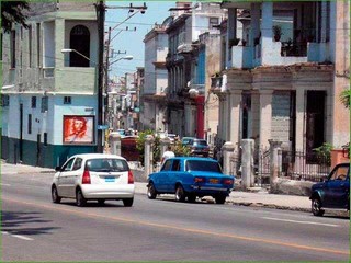 Vista de la Calle San Lazaro, cerca de las habitaciones Concha