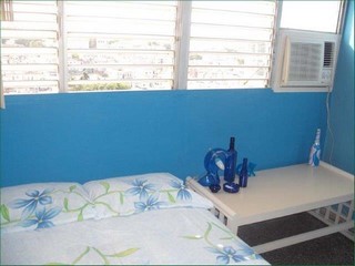 Habitacion doble con vistas en el apartamento Alberto