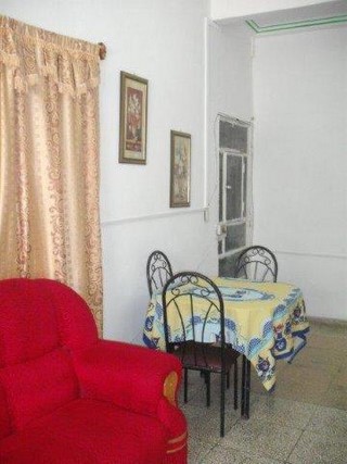 Sala de estar de la casa particular Raisa en la Habana