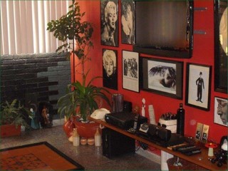 Acogedor y moderno salon del apartamento Alberto