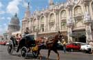Paseos en coches de caballo en la Habana Vieja