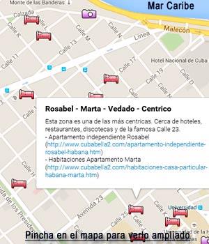Pincha para ver la ubicacion del Estudio Rosabel en La Habana
